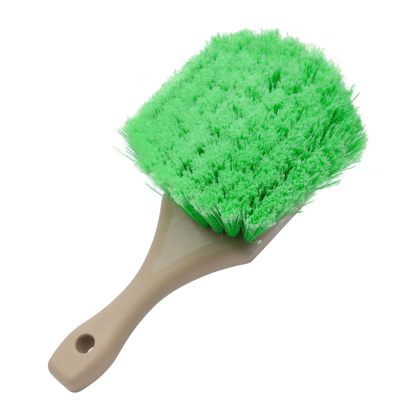 8.5" Flagged-Tips Green Polystyrene Bristles Brushes