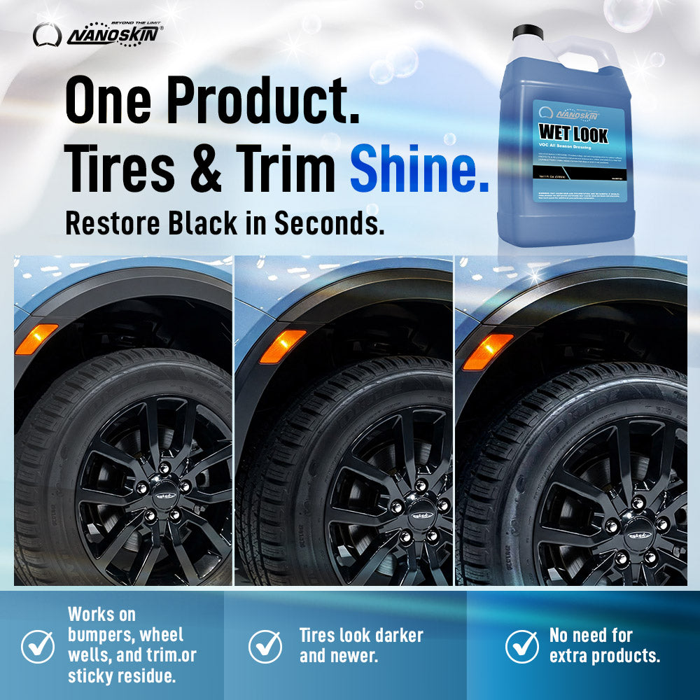 WET LOOK VOC Tire Dressing - Solvent Based