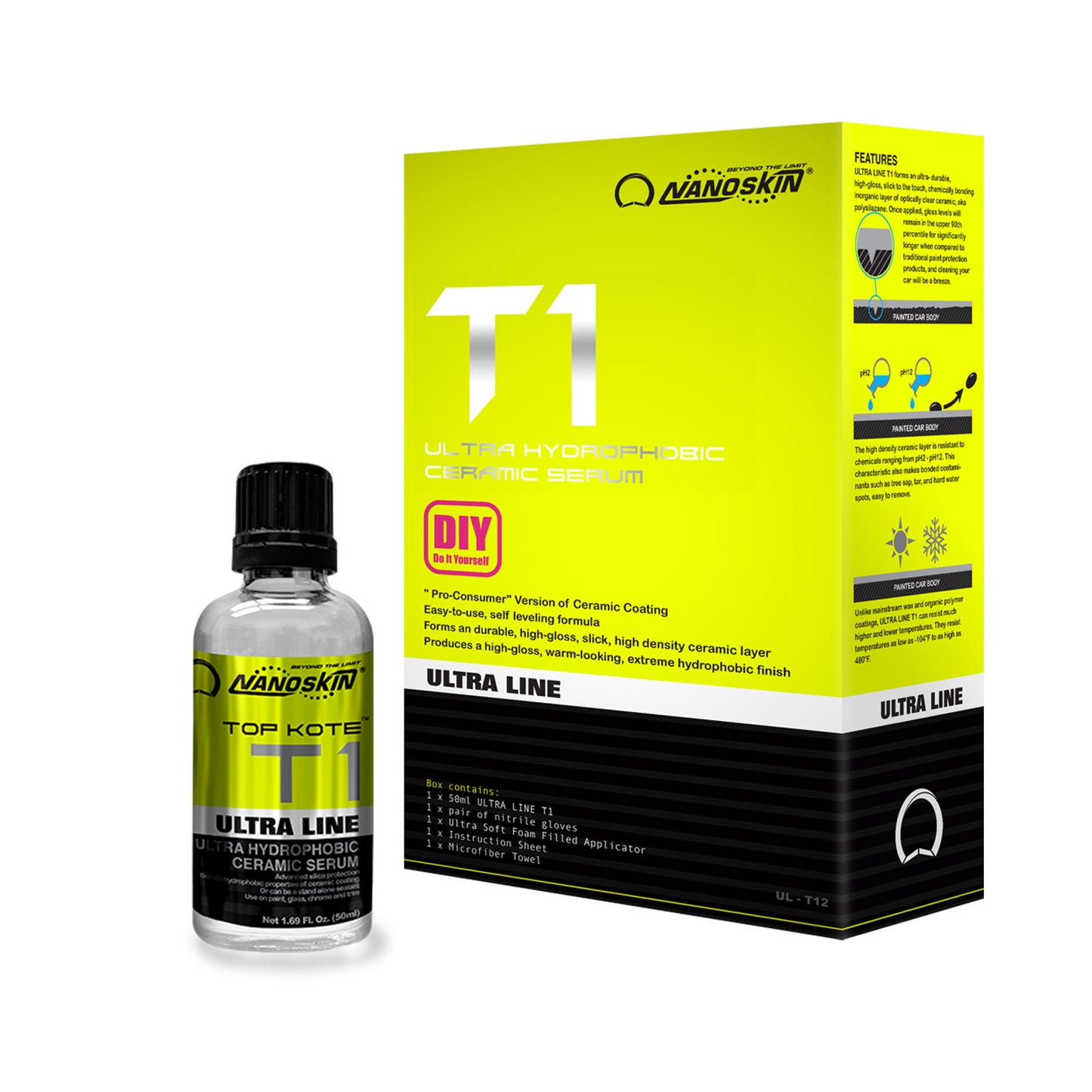 Ultra Line TOP KOTE T1 Ultra Hydrophobic Ceramic Serum