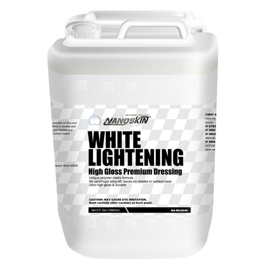 WHITE LIGHTENING High Gloss Premium Dressing NANOSKIN Car Care